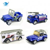 1/64 Police Series Alloy Car Kids Simulation Metal Car Toys Diecast Toy Vehicle