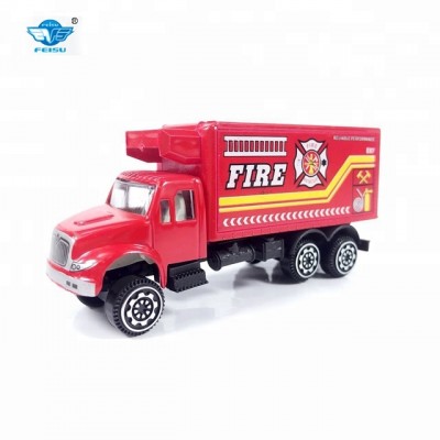 Wholesale military fire rescue airport die cast car model for kid education toy