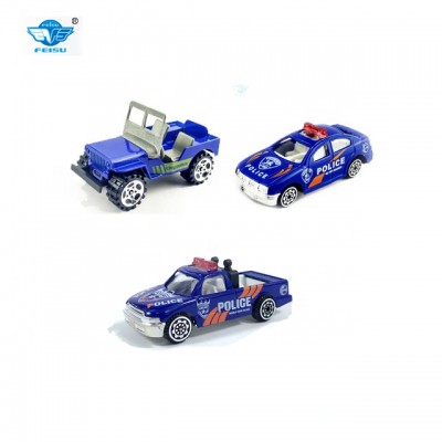 Good quality  police metal car toys China toys factory diecast toy vehicles