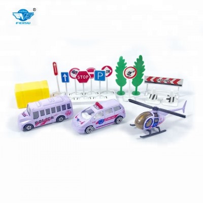 Ambulance car toy small die cast car diecast model car